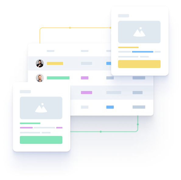Ilustración que muestra cómo los atributos de datos pueden enriquecer los perfiles de los clientes e impulsar más ingresos. 